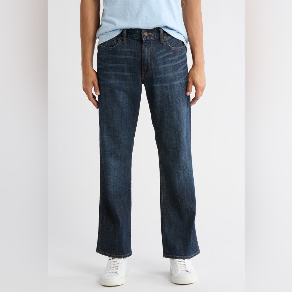 Lucky Brand Men's Dark Blue Bootcut Jeans W 36 L 32